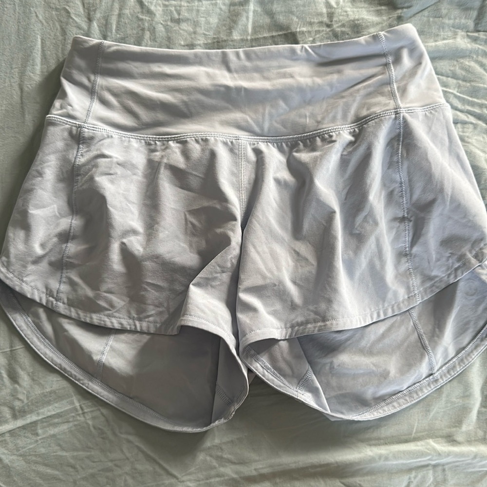 lululemon blue linen speed ups